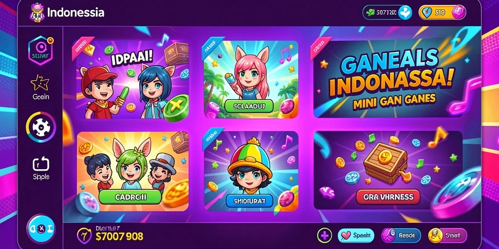 Fitur turnamen yang menambah keseruan bermain.