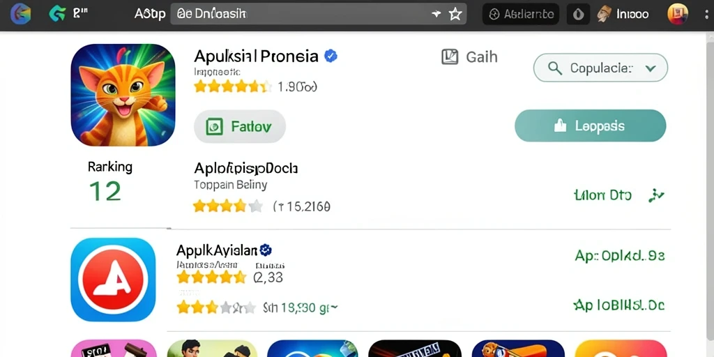 Screenshot menunjukkan mode permainan yang mendebarkan.