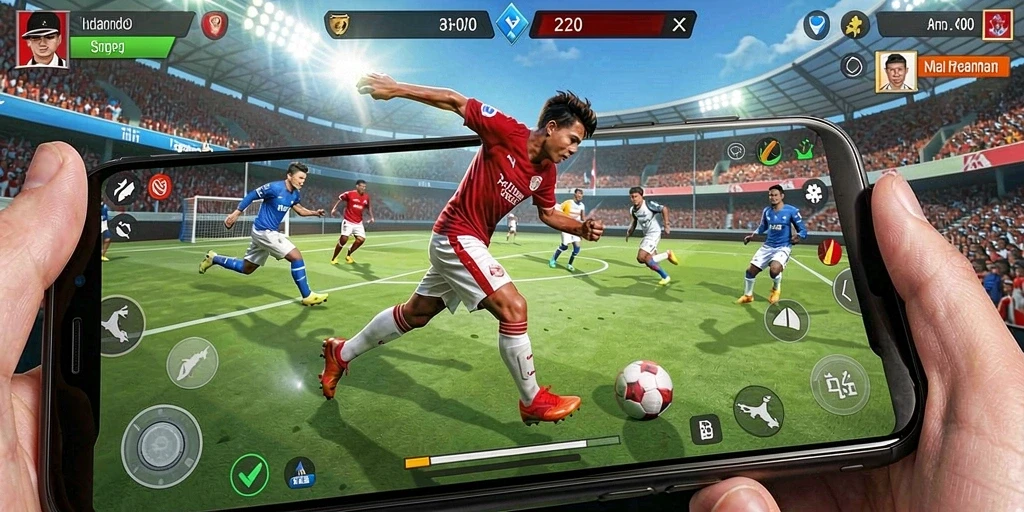 Screenshot permainan yang seru dan penuh tantangan.