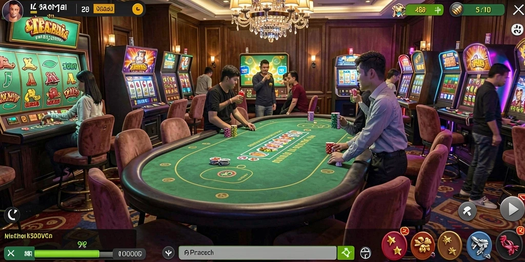 Pemandangan indah dalam gameplay yang menawan.