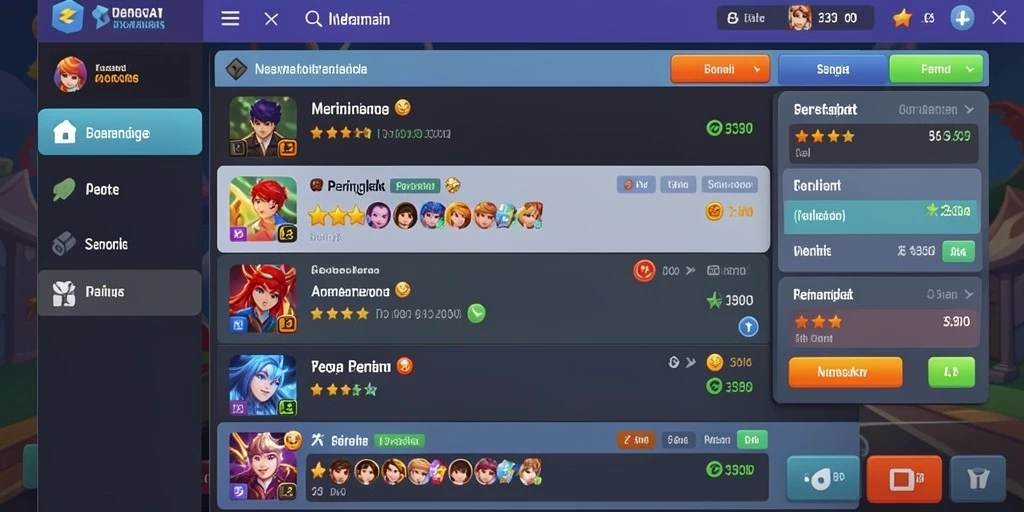 Gambaran gameplay yang menunjukkan aksi seru di petualangan.