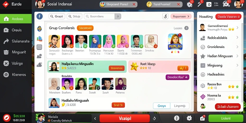Fitur upgrade karakter yang mendalam dan kompleks.