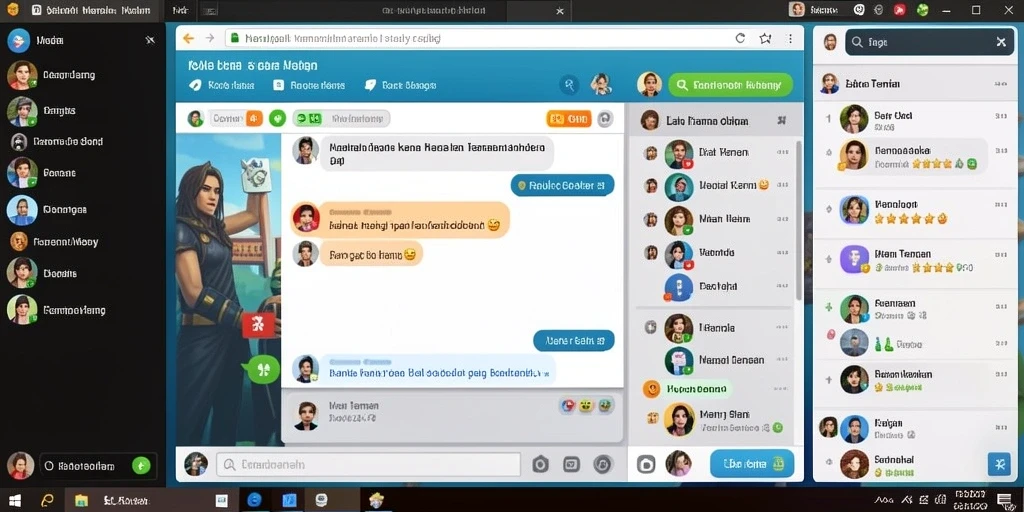 Sistem multiplayer yang seru dan kompetitif.