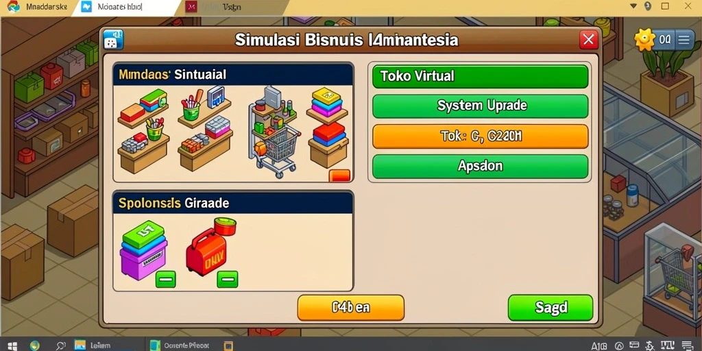 Interaksi sosial di dalam permainan dengan teman-teman.
